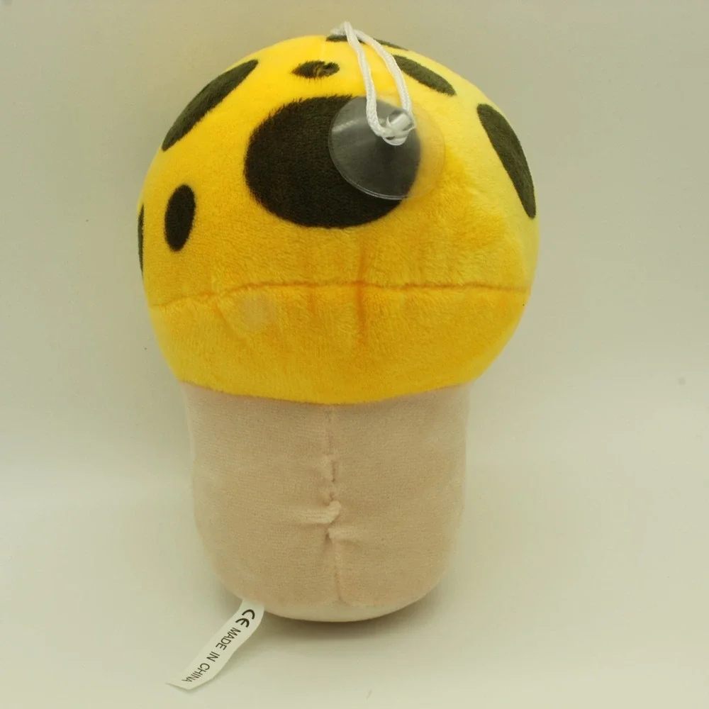 Plants vs Zombies‎ Linxin Sun-Shroom Yellow Plush PvZ Stuffed Toy with String